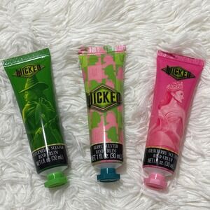 NEW Wicked Hand Lotion Cream‎ Bundle Set Watermelon Strawberry Stocking Stuffers